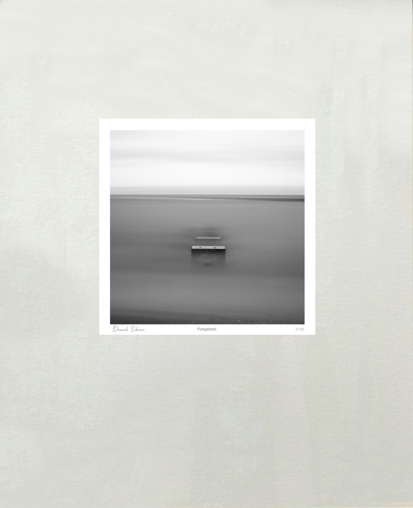 PLONGEMENT - Plage du Vicq - Manche - France 2018 - Réalisation au reflex numérique - Pose longue - Photographie N° PL 05