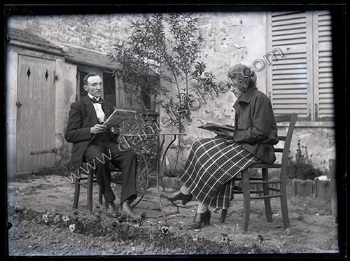 Plaques de verre 1910