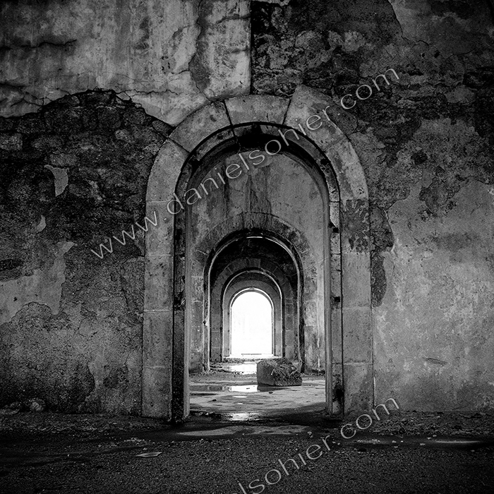 FORT L'ÎLET - St Vaast le Hougue - Manche - France 1994 - Hasselblad 6x6 argentique Photographie N° Archint N°01
