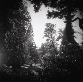 RÊVERIE 1 - Jardin des Ravalet - Cherbourg en Cotentin - Manche - France 1993 - Hasselblad 6x6 argentique Photographie N° ATMOBOT 05