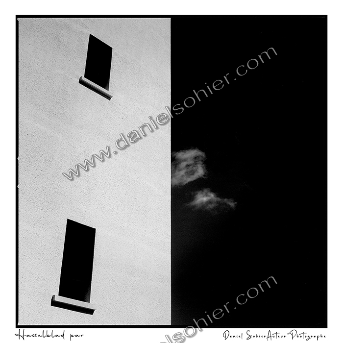 Création photographique noir et blanc argentique