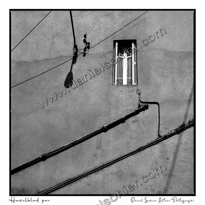 Création photographique noir et blanc argentique