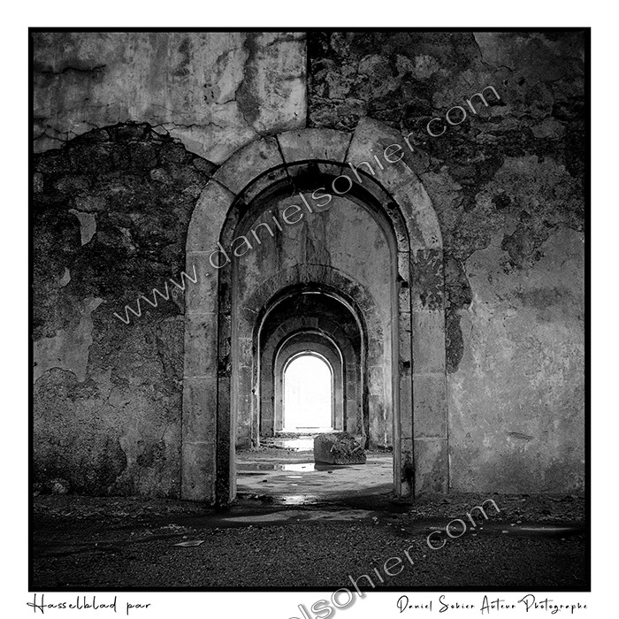 Création photographique noir et blanc argentique