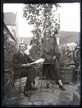 Plaques de verre 1910