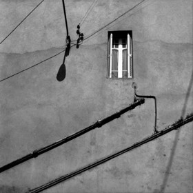 TUYAUTERIE - Granville - Manche - France 1988 - Hasselblad 6x6 argentique Photographie N° LCT 09
