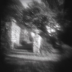 LE PARC - JARDIN FAVIER - Cherbourg en Cotentin - Manche - France 1986 - Hasselblad 6x6 argentique Photographie N° JF 03