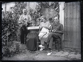 Plaques de verre 1910