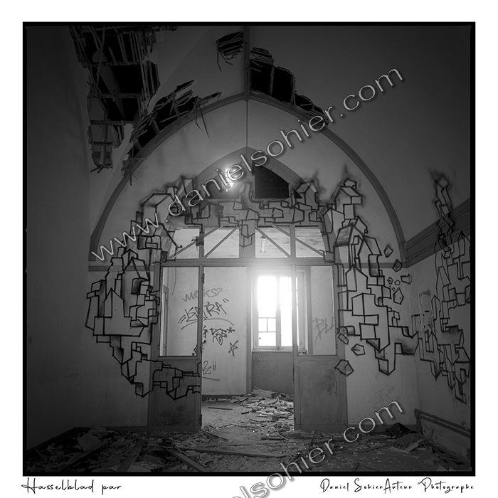 Création photographique noir et blanc argentique