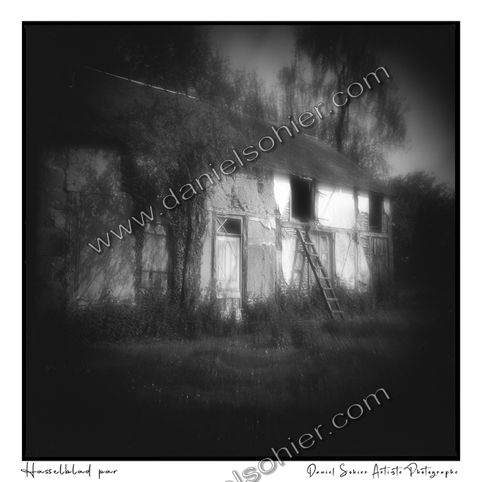 Création photographique noir et blanc argentique