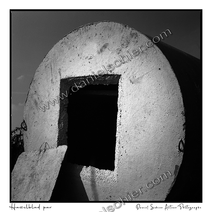 Création photographique noir et blanc argentique