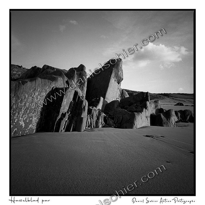 Création photographique noir et blanc argentique